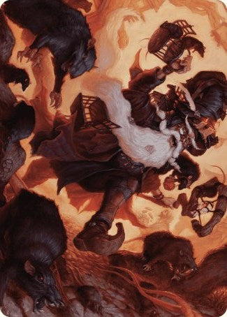 Image of Tattered Ratter Art Card [Wilds of Eldraine Art Series]