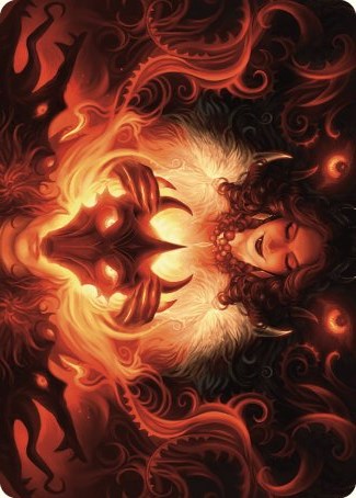Image of Witch's Mark Art Card [Wilds of Eldraine Art Series]