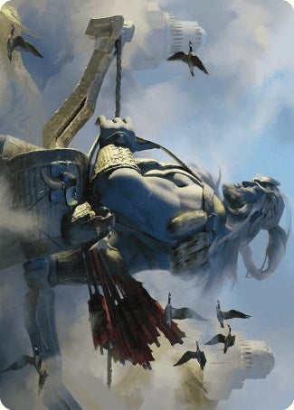 Image of Skybeast Tracker Art Card [Wilds of Eldraine Art Series]