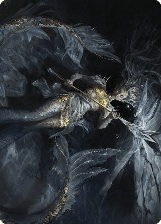 Image of Sharae of Numbing Depths Art Card [Wilds of Eldraine Art Series]