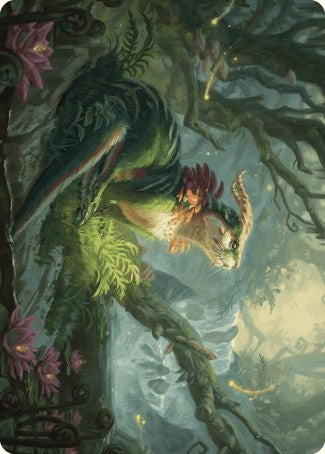 Image of Elusive Otter Art Card [Wilds of Eldraine Art Series]