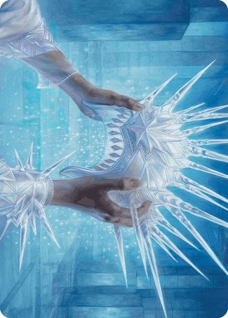 Image of Hylda's Crown of Winter Art Card [Wilds of Eldraine Art Series]