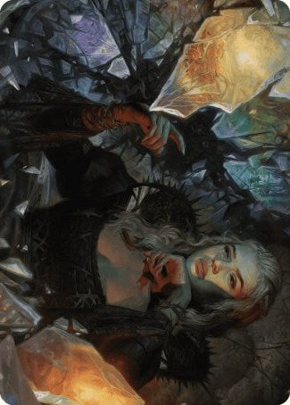 Image of Prophetic Prism Art Card [Wilds of Eldraine Art Series]