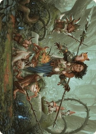 Image of Ellivere of the Wild Court Art Card [Wilds of Eldraine Art Series]