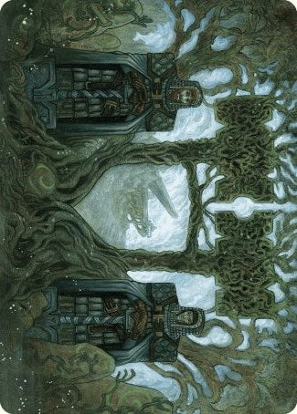 Image of Court of Garenbrig Art Card [Wilds of Eldraine Art Series]