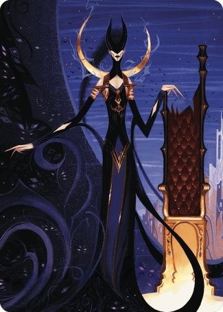 Image of Ashiok, Wicked Manipulator Art Card (57/81) [Wilds of Eldraine Art Series]