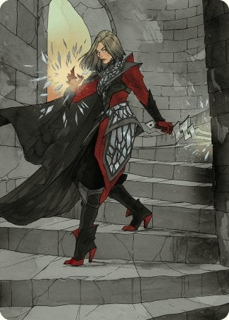 Image of Rowan, Scion of War Art Card (59/81) [Wilds of Eldraine Art Series]