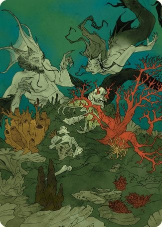 Image of Curiosity Art Card [Wilds of Eldraine Art Series]
