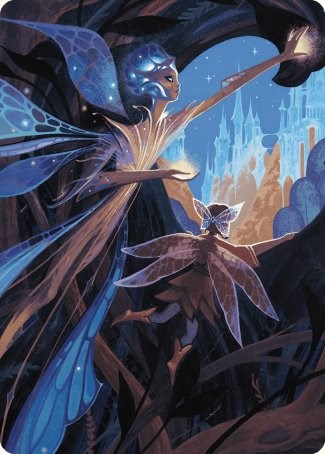 Image of Kindred Discovery Art Card [Wilds of Eldraine Art Series]