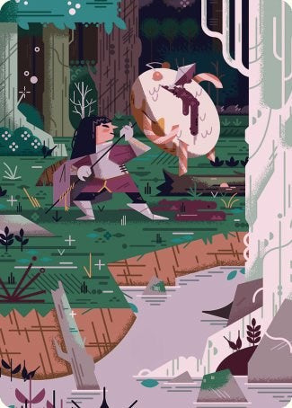 Image of Stab Wound Art Card [Wilds of Eldraine Art Series]
