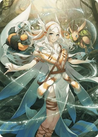 Image of Karmic Justice Anime Art Card [Wilds of Eldraine Art Series]