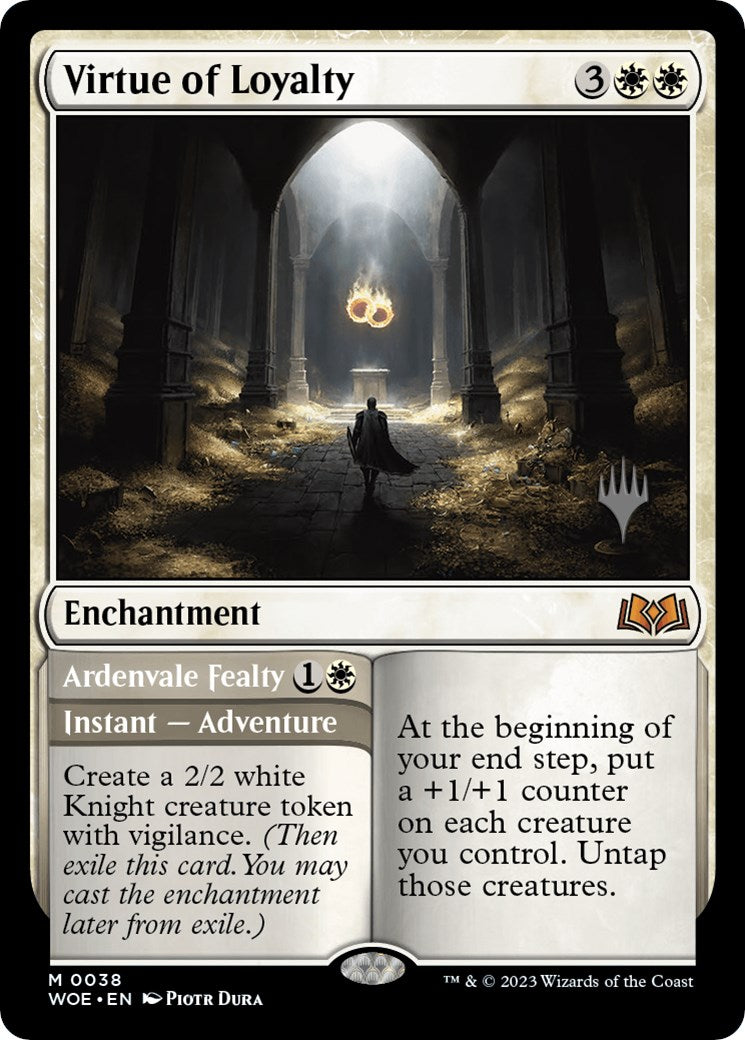 Image of Virtue of Loyalty // Ardenvale Fealty (Promo Pack) [Wilds of Eldraine Promos]