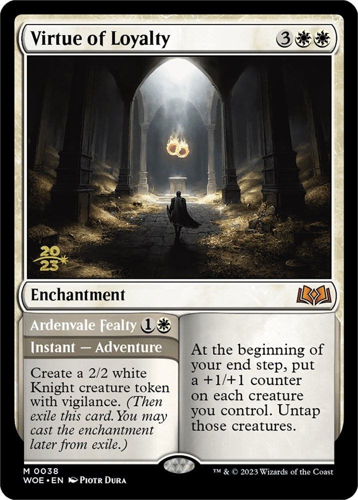 Image of Virtue of Loyalty // Ardenvale Fealty (Promo Pack) [Wilds of Eldraine Promos]