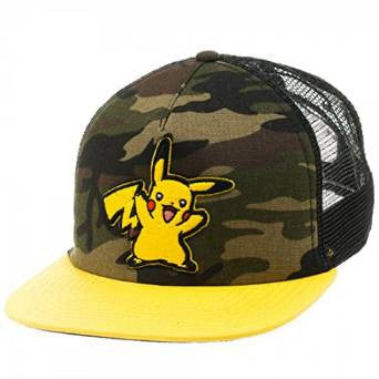 Pokemon - Pikachu Camo Snapback