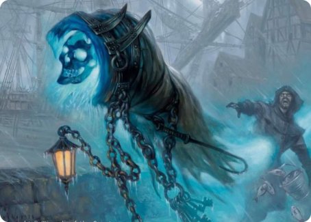 Image of Nebelgast Intruder Art Card [Innistrad: Midnight Hunt Art Series]