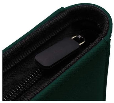 Green Dex Zippered 4 Pocket Binder