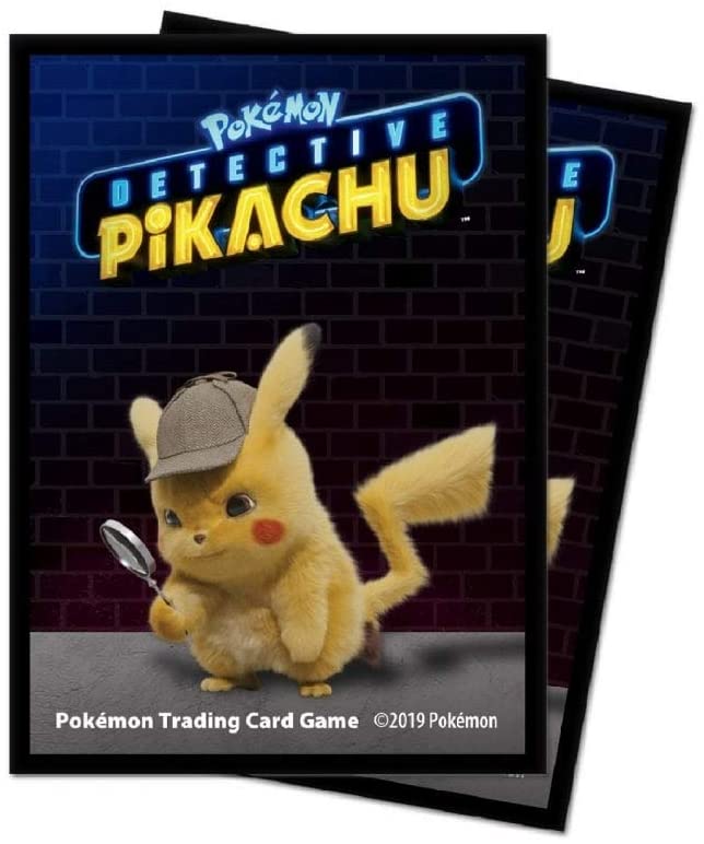 Detective Pikachu: Pikachu Card Sleeves - Pokemon  [65 ct]