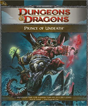 Dungeons and Dragons 4th Edition Prince of Undeath