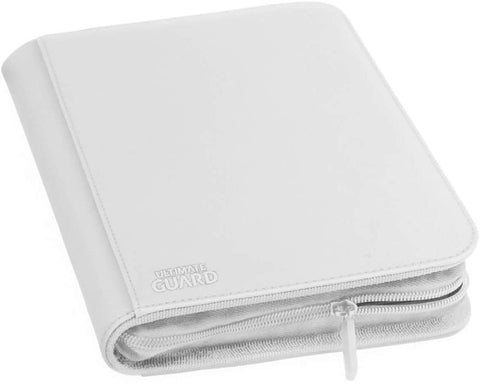 White Xenoskin Zipfolio 4 Pocket - Ultimate Guard