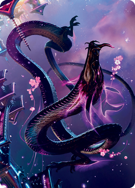 Image of Junji, the Midnight Sky 1 Art Card [Kamigawa: Neon Dynasty Art Series]