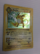 Raichu 14/102 Base Set 1st Edition