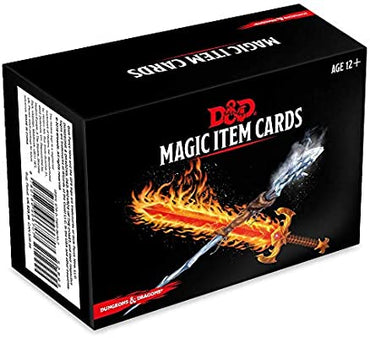 Magic Item Cards - Dungeons and Dragons 5e Spellbook Cards
