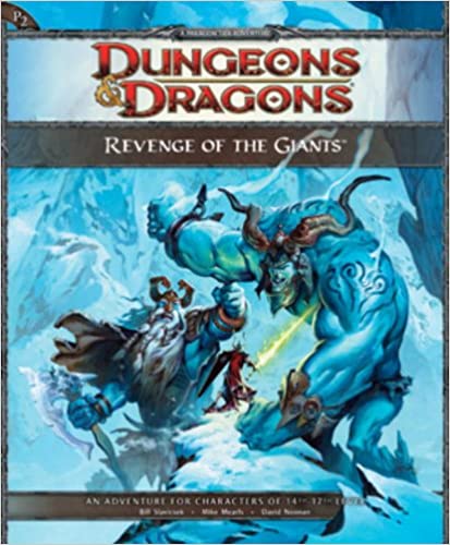 Image of Dungeons and Dragons 4th Edition Revenge of the Giants