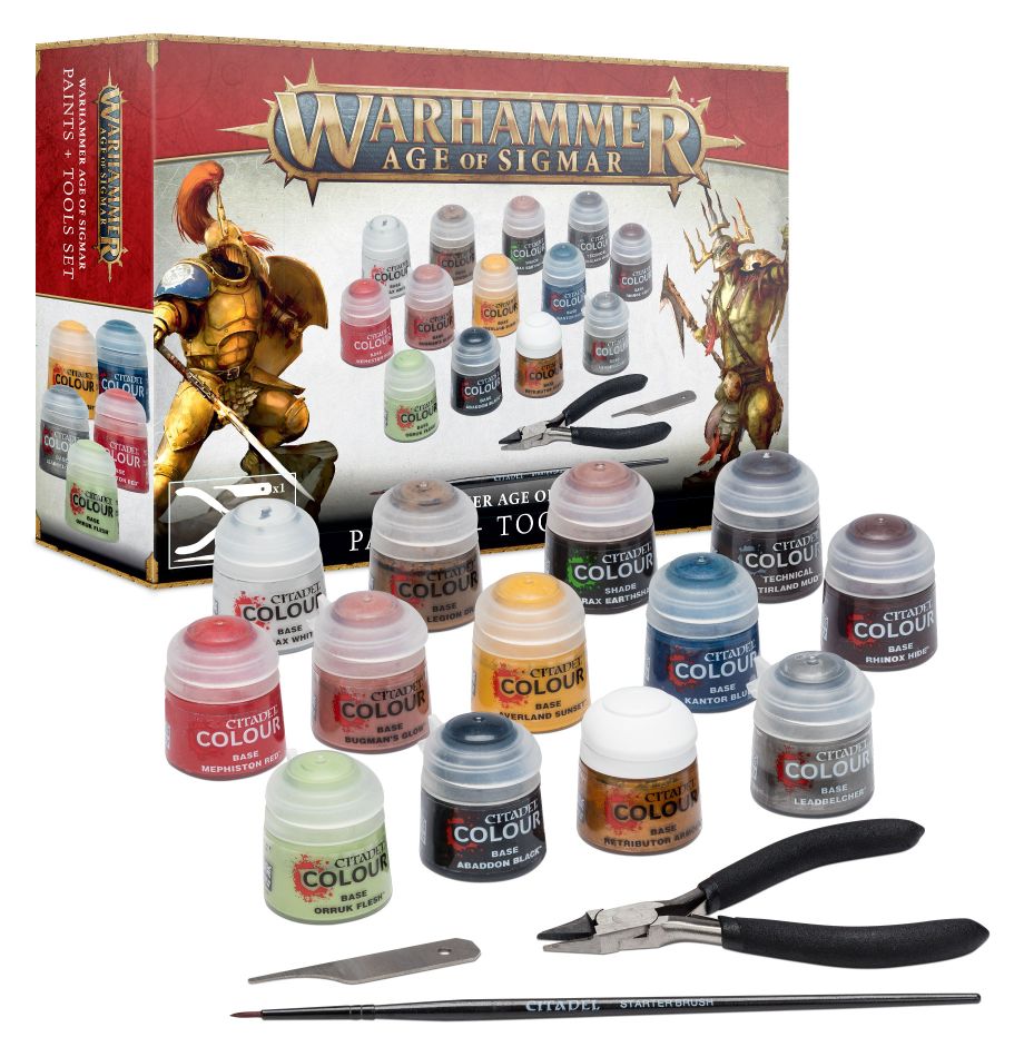 Image of Paints + Tools Set Warhammer Age of Sigmar