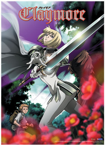 Image of CLAYMORE CLARE IN THE FOREST WALL SCROLL