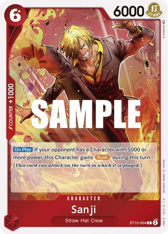 Sanji [Ultimate Deck - The Three Captains]