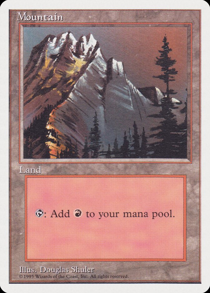 Image of Mountain (Red Sky in the Top Right) [Rivals Quick Start Set]