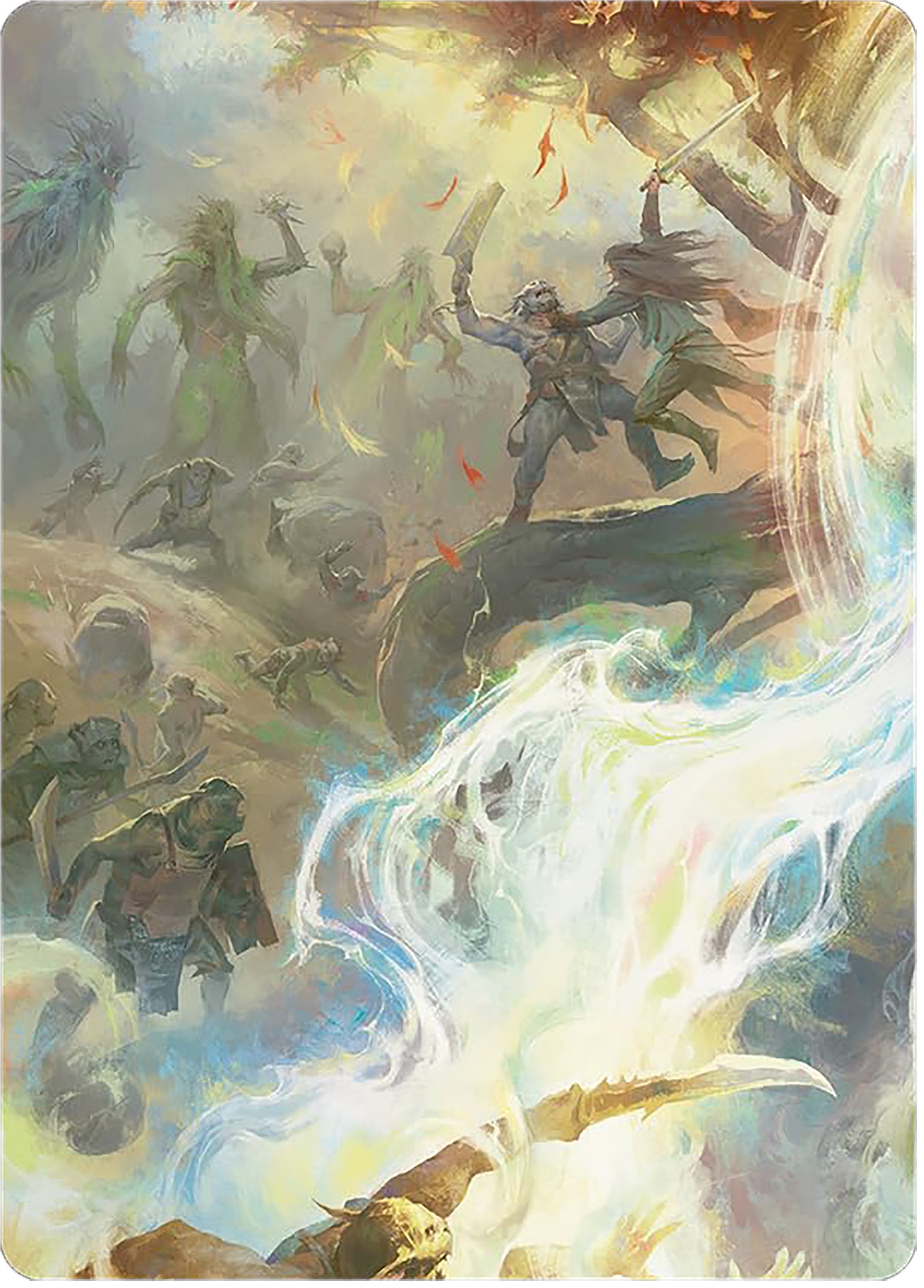 Image of Arboreal Alliance Art Card [The Lord of the Rings: Tales of Middle-earth Art Series]