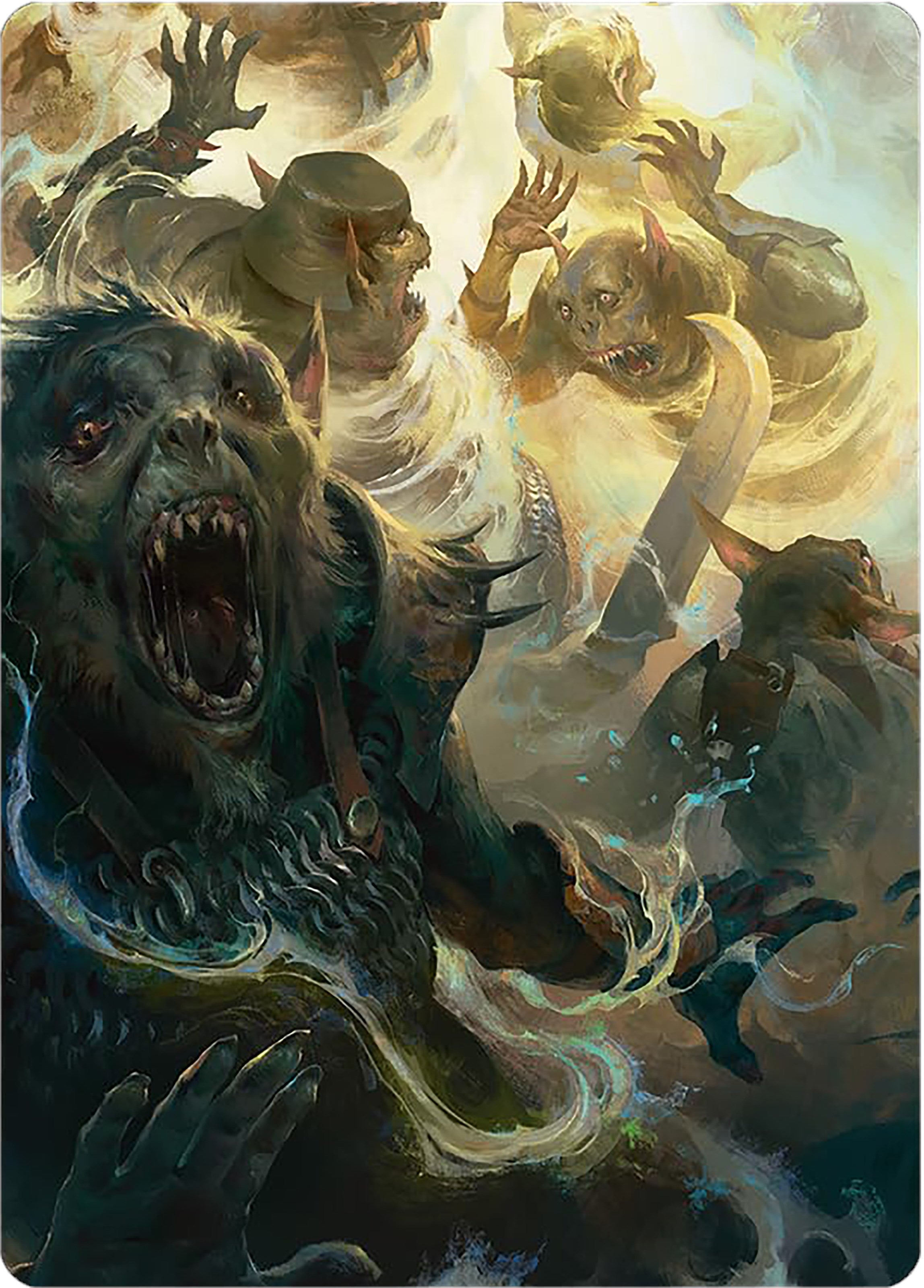 Image of Galadriel's Dismissal Art Card [The Lord of the Rings: Tales of Middle-earth Art Series]