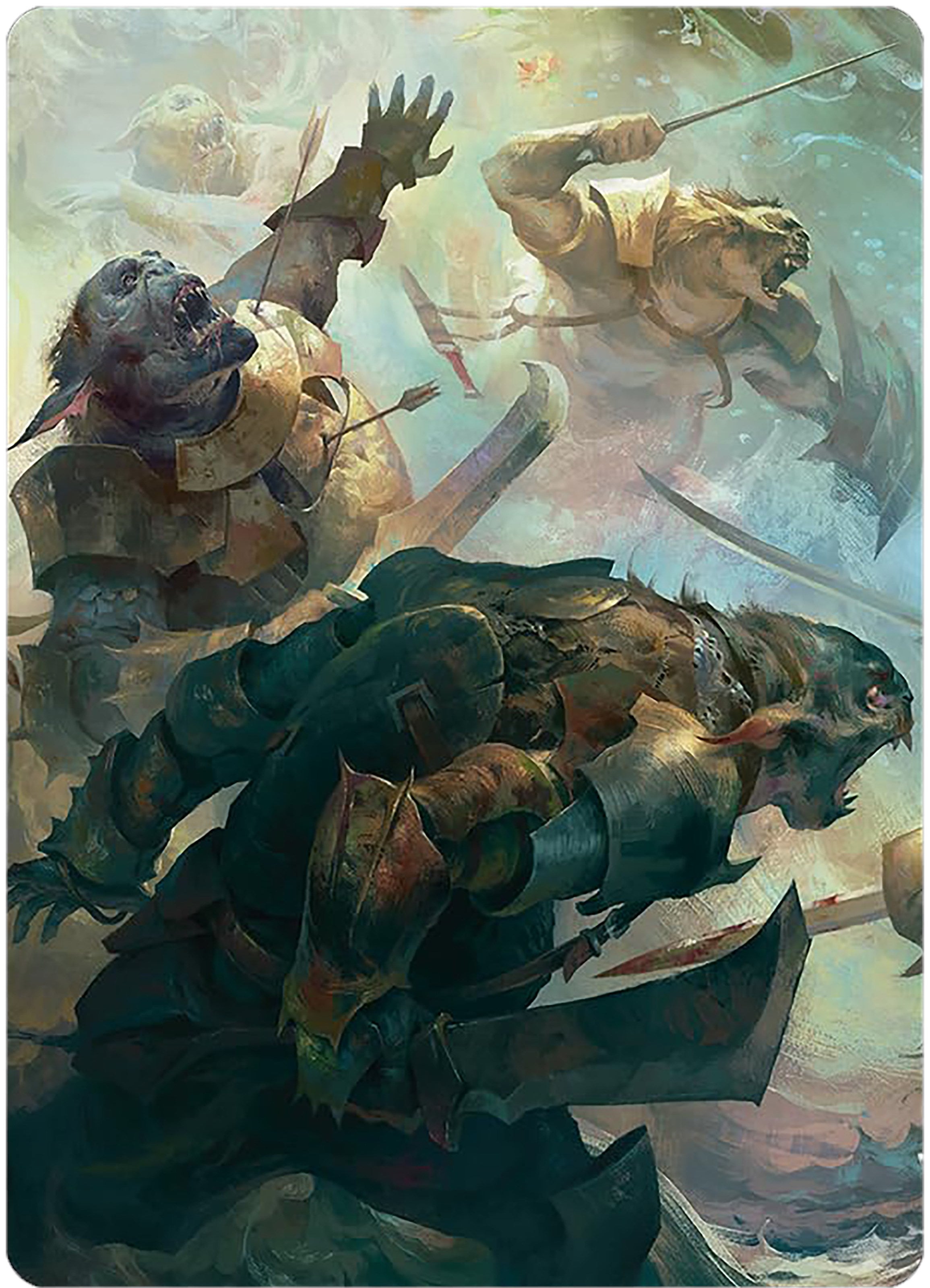 Image of Mists of Lorien Art Card [The Lord of the Rings: Tales of Middle-earth Art Series]