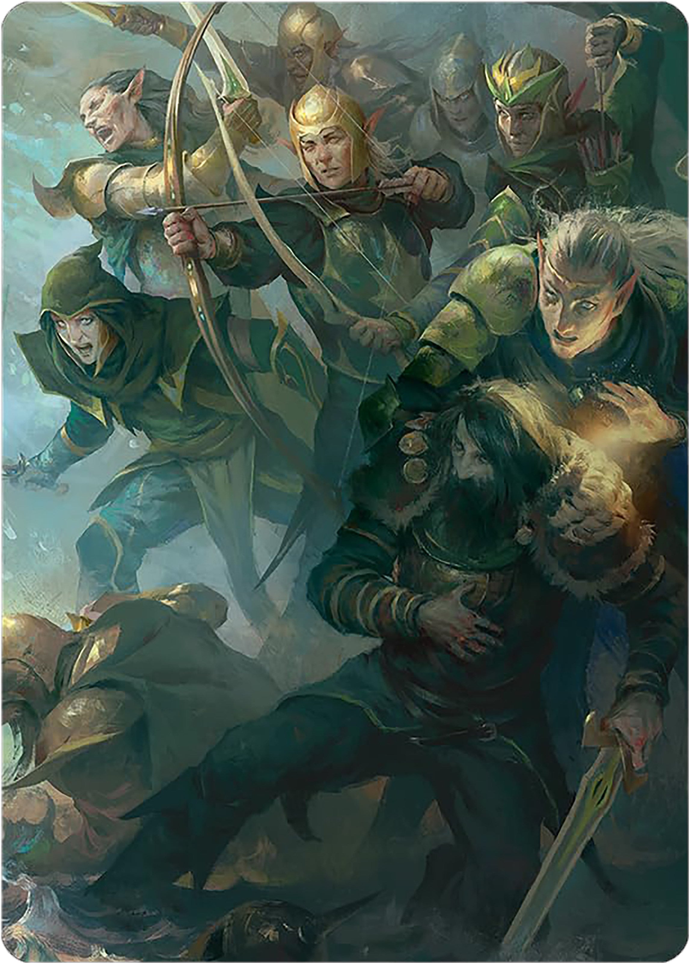 Image of Galadhrim Brigade Art Card [The Lord of the Rings: Tales of Middle-earth Art Series]