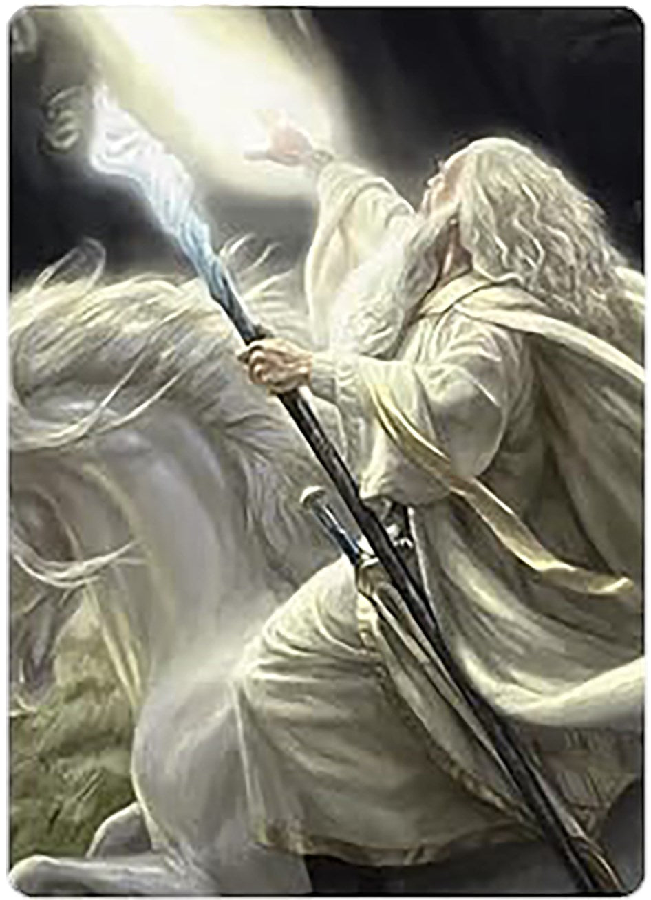 Image of Gandalf of the Secret Fire Art Card [The Lord of the Rings: Tales of Middle-earth Art Series]