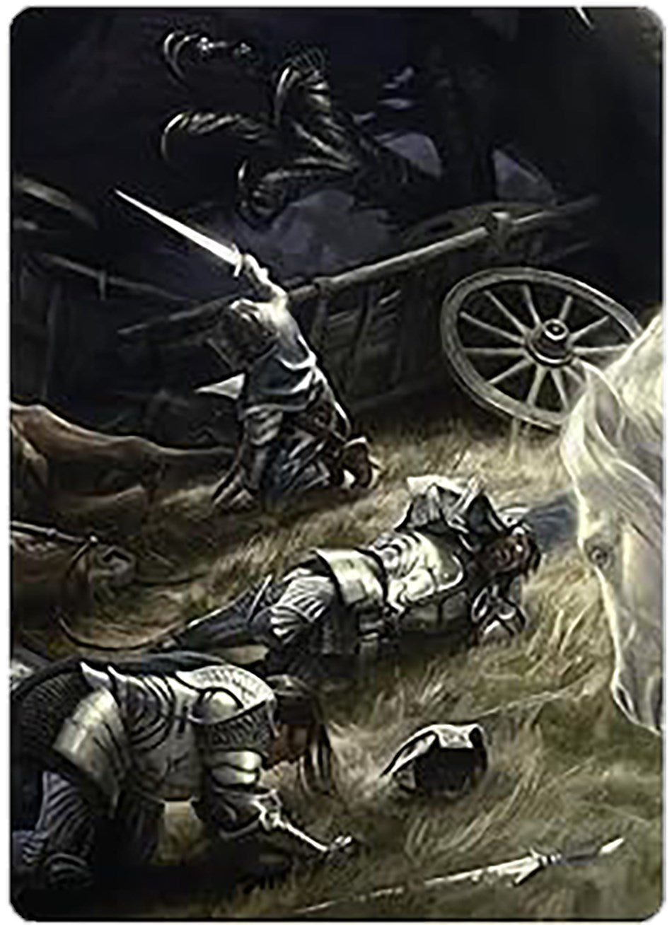 Image of Courageous Resolve Art Card [The Lord of the Rings: Tales of Middle-earth Art Series]