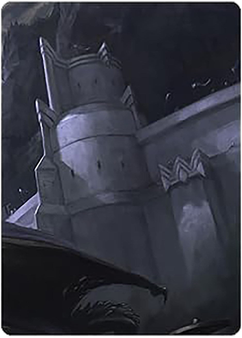 Image of Rammas Echor, Ancient Shield Art Card [The Lord of the Rings: Tales of Middle-earth Art Series]