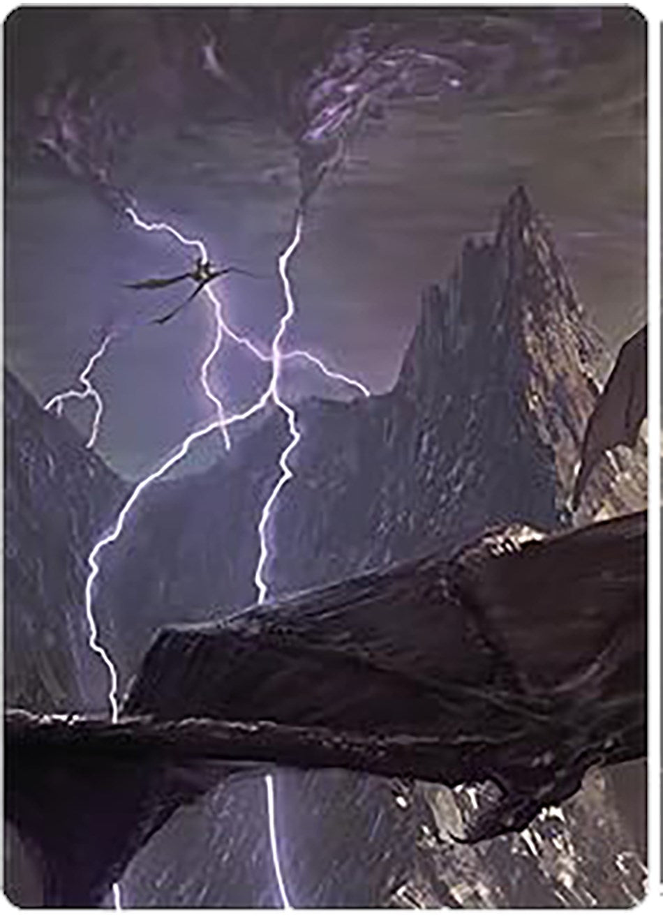Image of Call Forth the Tempest Art Card [The Lord of the Rings: Tales of Middle-earth Art Series]