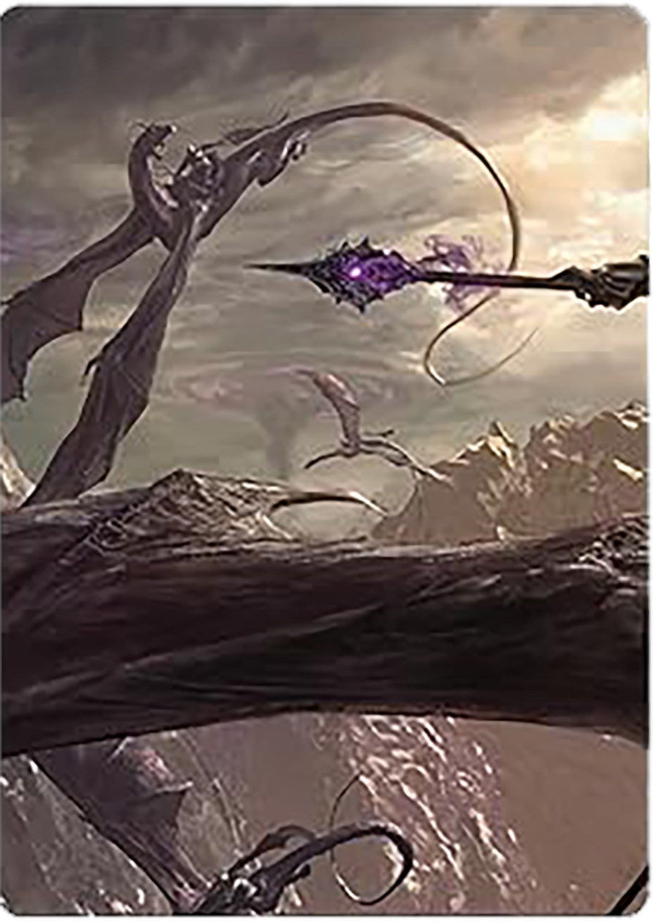 Image of Nazgul Battle-Mace Art Card [The Lord of the Rings: Tales of Middle-earth Art Series]