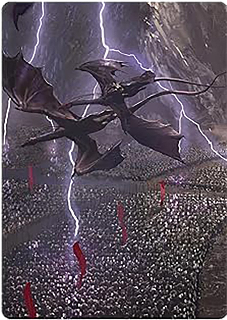 Image of Mordor on the March Art Card [The Lord of the Rings: Tales of Middle-earth Art Series]