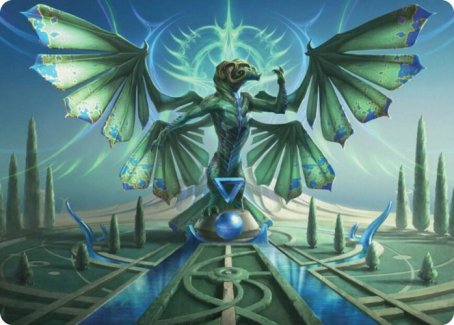 Image of Tanazir Quandrix Art Card [Strixhaven: School of Mages Art Series]
