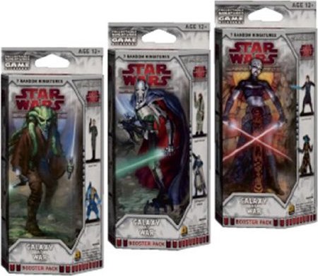 Image of Star Wars Miniatures Galaxy at War booster pack