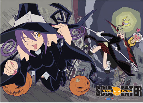 Image of SOUL EATER BLAIR & PUMPKIN WALL SCROLL