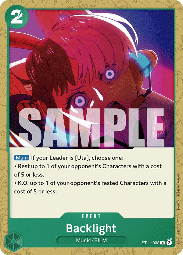 Image of Backlight [Starter Deck: Uta]