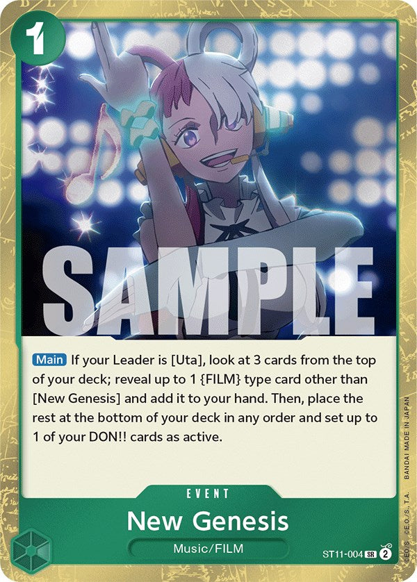 Image of New Genesis [Starter Deck: Uta]