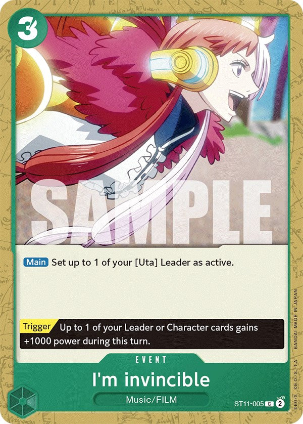 Image of I'm invincible [Starter Deck: Uta]