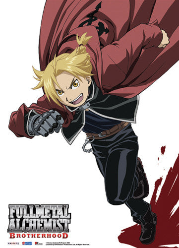 Image of FMA BROTHERHOOD EDWARD ELRIC WALL SCROLL