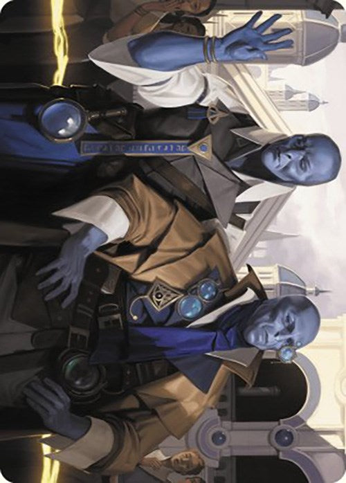 Image of Hotshot Investigators Art Card [Murders at Karlov Manor Art Series]