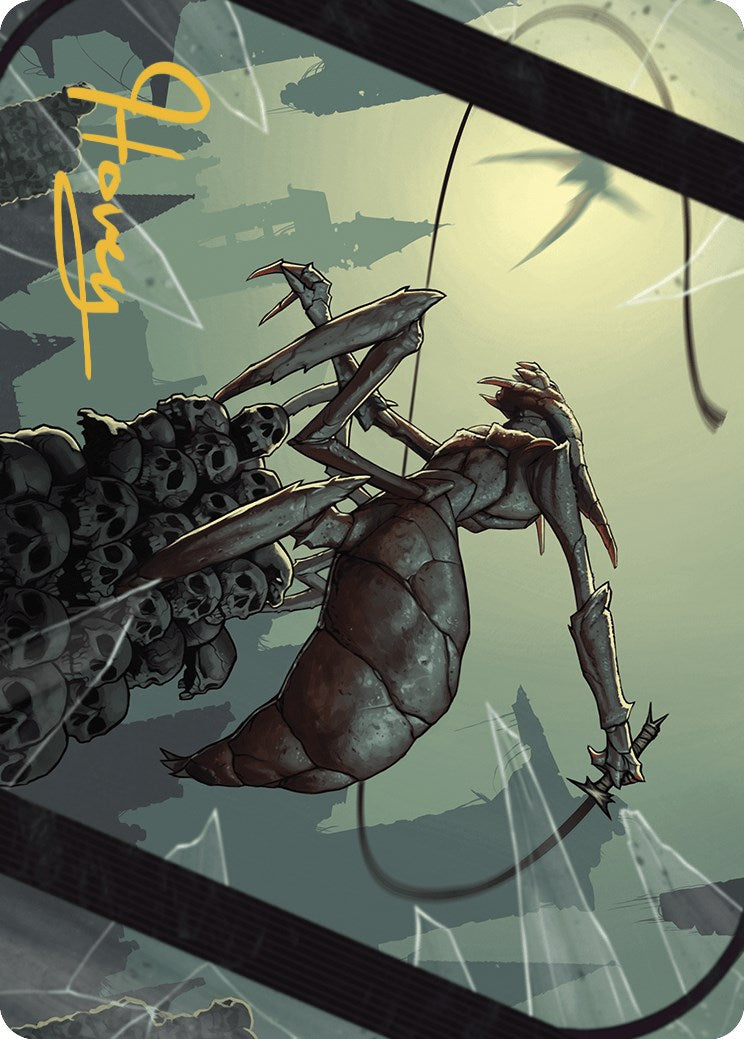Image of Kraul Whipcracker Art Card (Gold-Stamped Signature) [Murders at Karlov Manor Art Series]